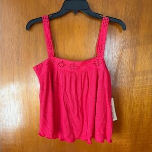 NWT Women's Pink Sleeveless Top